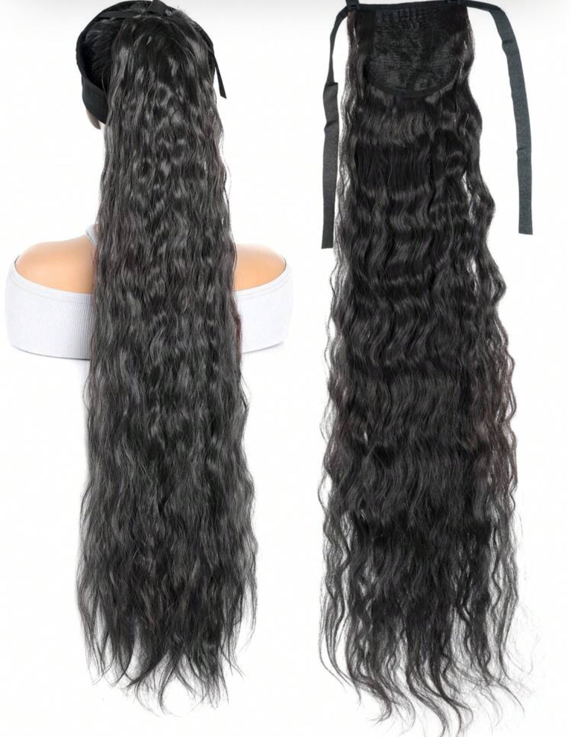 Extra Long Curly Ponytail (36 Inch)