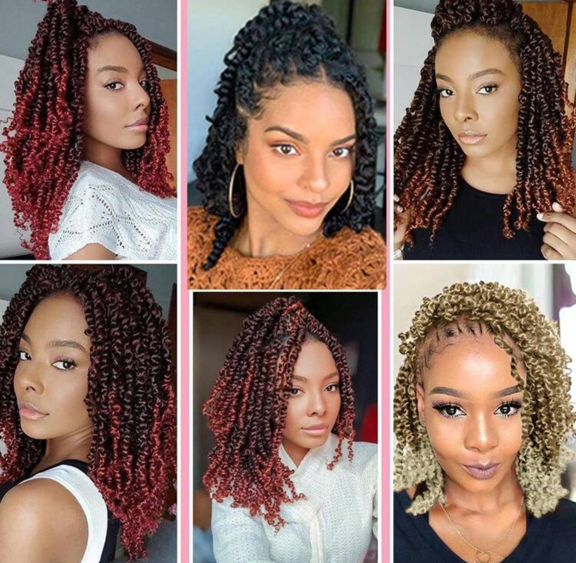 Passion Twist Crochet Hair