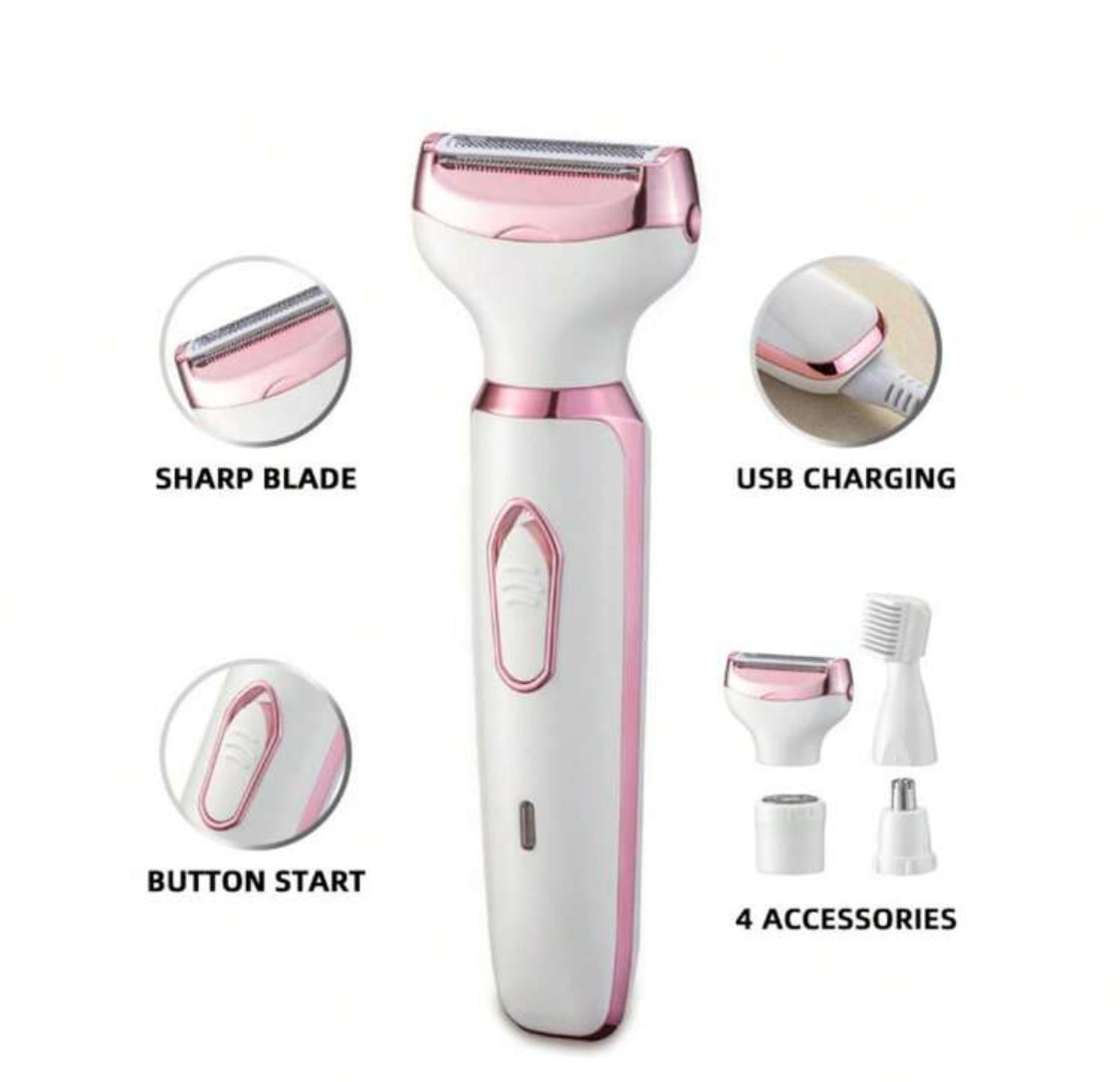 Rechargeable 4-in-1 Electric Shaver