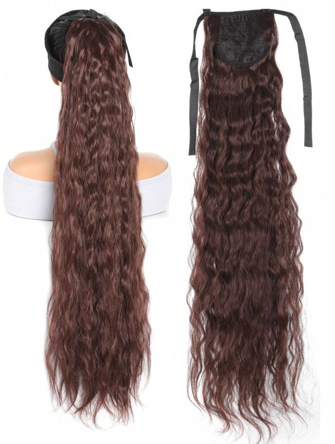 Extra Long Curly Ponytail (36 Inch)