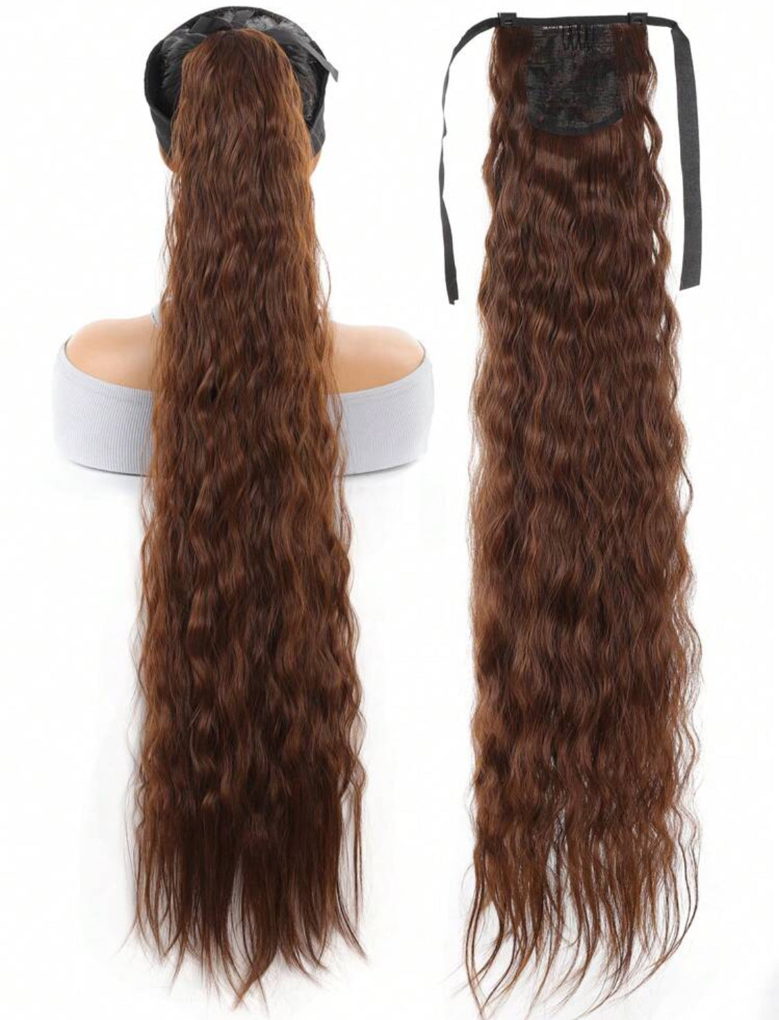 Extra Long Curly Ponytail (36 Inch)