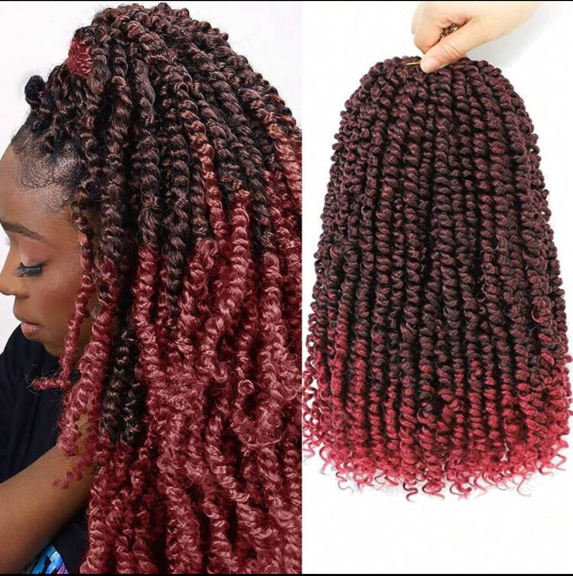 Passion Twist Crochet Hair